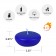 2 1/4 Inch Royal Blue Floating Candles (288pcs/Case) Bulk