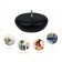 2 1/4 Inch Black Floating Candles (96pcs/Case) Bulk