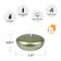2 1/4 Inch Metallic Gold Floating Candles (24pc/Box)