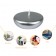 2 1/4 Inch Metallic Silver Floating Candles (96pcs/Case) Bulk