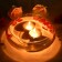 2 1/4 Inch Metallic Silver Floating Candles (24pc/Box)