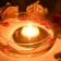 3 Inch White Floating Candles (12pc/Box)