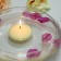 3 Inch Ivory Floating Candles (12pc/Box)