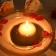 3 Inch Ivory Floating Candles (72pcs/Case) Bulk