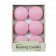 3 Inch Light Rose Floating Candles (144pcs/Case) Bulk