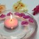 3 Inch Light Rose Floating Candles (144pcs/Case) Bulk
