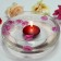 3 Inch Burgundy Floating Candles (72pcs/Case) Bulk