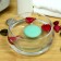 3 Inch Aqua Floating Candles (12pc/Box)