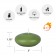 3 Inch Sage Green Floating Candles (72pcs/Case) Bulk