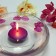 3 Inch Purple Floating Candles (72pcs/Case) Bulk