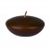 3 Inch Brown Floating Candles (144pcs/Case) Bulk