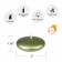 3 Inch Metallic Gold Floating Candles (72pcs/Case) Bulk