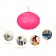 1 3/4 Inch Hot Pink Floating Candles (24pc/Box)