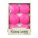 3 Inch Hot Pink Floating Candles (144pcs/Case) Bulk