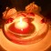 3 Inch Hot Pink Floating Candles (144pcs/Case) Bulk