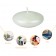 3 Inch Pearl White Floating Candles (12pc/Box)