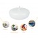 2 1/4 Inch Pearl White Floating Candles (24pc/Box)