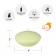4 Inch Ivory Floating Candles (3pc/Box)