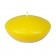 4 Inch Yellow Floating Candles (24pcs/Case) Bulk