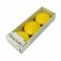 4 Inch Yellow Floating Candles (3pc/Box)