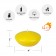4 Inch Yellow Floating Candles (24pcs/Case) Bulk