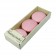 4 Inch Light Rose Floating Candles (3pc/Box)