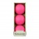 4 Inch Hot Pink Floating Candles (3pc/Box)