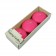 4 Inch Hot Pink Floating Candles (24pcs/Case) Bulk