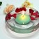 4 Inch Aqua Floating Candles (3pc/Box)