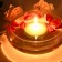 4 Inch Aqua Floating Candles (24pcs/Case) Bulk