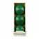 4 Inch Hunter Green Floating Candles (3pc/Box)