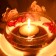 4 Inch Hunter Green Floating Candles (3pc/Box)