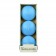 4 Inch Turquoise Floating Candles (24pcs/Case) Bulk
