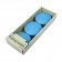 4 Inch Turquoise Floating Candles (3pc/Box)