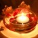 4 Inch Turquoise Floating Candles (3pc/Box)