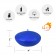 4 Inch Blue Floating Candles (3pc/Box)