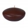 4 Inch Brown Floating Candles (24pcs/Case) Bulk