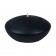 4 Inch Black Floating Candles (3pc/Box)