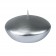 4 Inch Metallic Silver Floating Candles (3pc/Box)