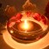 4 Inch Metallic Bronze Gold Floating Candles (24pcs/Case) Bulk
