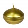 1 3/4 Inch Metallic Bronze Gold Floating Candles (288pcs/Case) Bulk