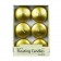 3 Inch Metallic Bronze Gold Floating Candles (12pc/Box)