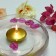 3 Inch Metallic Bronze Gold Floating Candles (12pc/Box)