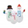7FT Snowman Family Inflatable