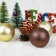 68Pk Christmas Shatterproof Ornaments-Multi