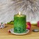 3 x 4 Inch Sld Holiday Fores Scented Pillar Candle(24pcs/Case)