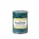 3 x 4 Inch Tritone Blue/Teal Scented Pillar Candle