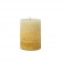 3 x 4 Inch Tritone WHT/CRM Scented Pillar Candle