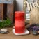 3 x 6 Inch Tritone Red Scented Pillar Candle(12pcs/Case)