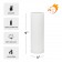 3 x 9 Inch White Pillar Candle